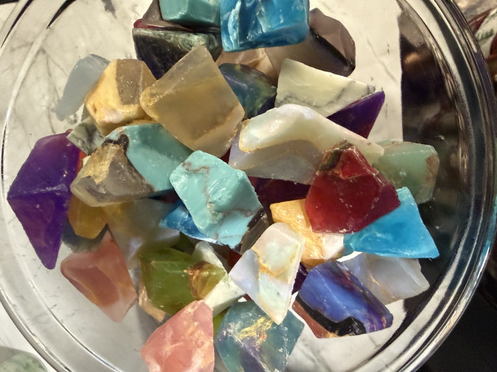 T.S. PINK SOAP ROCKS “GEMS IN THE ROUGH” 4 lbs. Assorted Scents
