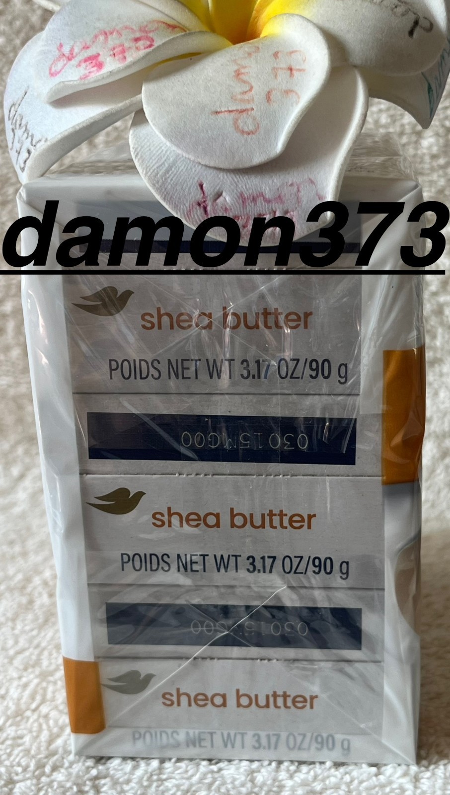 DOVE***Shea Butter***Moisturizing Cream Beauty Bar (3 BARS)~~3.17 OZ/90g EA~~NEW