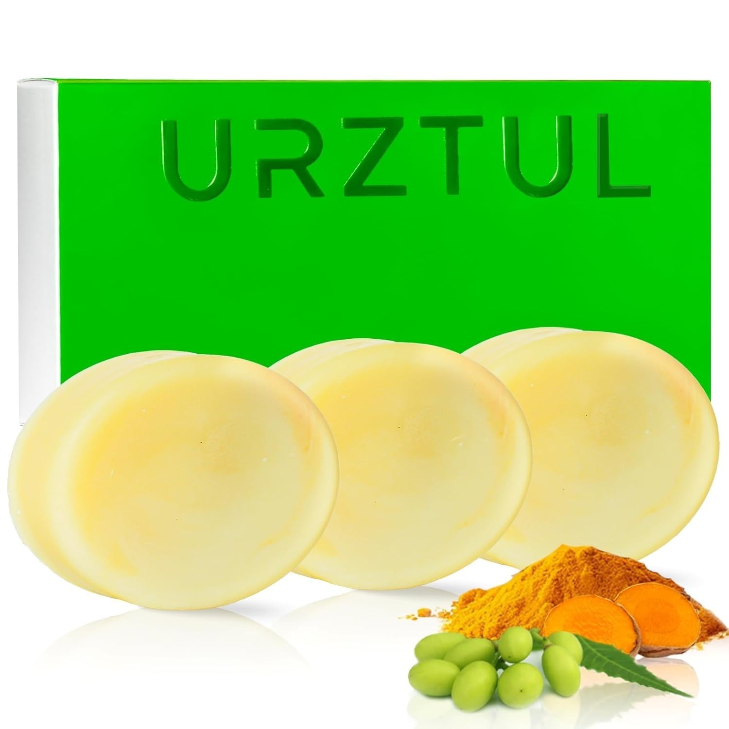 Persimmon Soap for Old People Smell, 3 PCS Organic Deodorant Bath Bar Body Odor