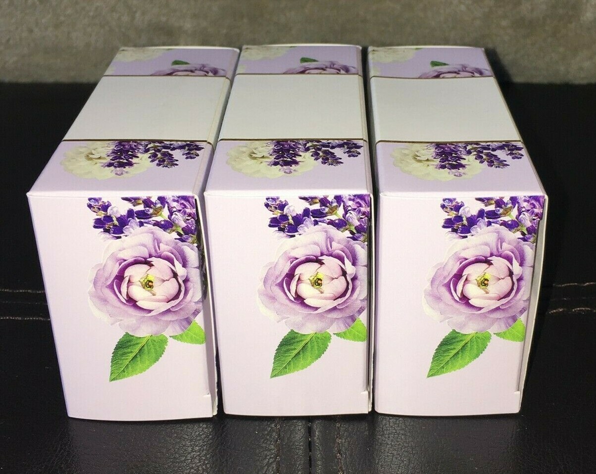 LOT Of 3 Bath & Body Works Shea Butter Cleansing Bar Soap French Lavender 4.2 oz