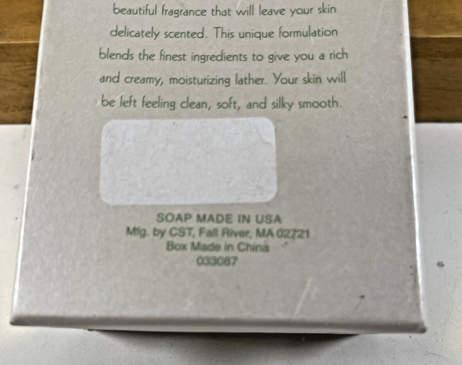 VTG NEW OLD STOCK CST Bath Bar 12 oz. Bar In Gift Box LARGE BAR ANJOU PEAR