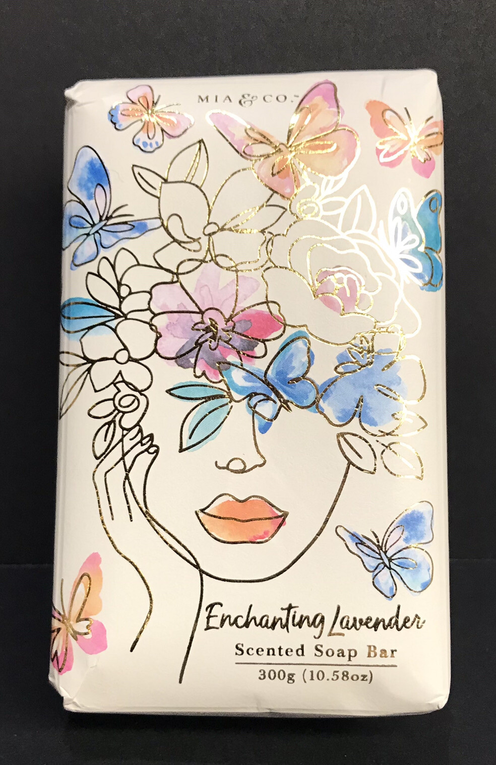 Mia & Co. “Enchanting Lavender“ Luxury Bar Soap 10.58Oz. Shea Butter & Vitamin E