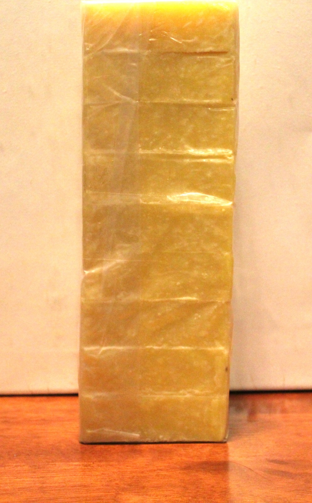 Tropical Citrus Scrub Cold Processed handmade soap loaf, 9 precut bars