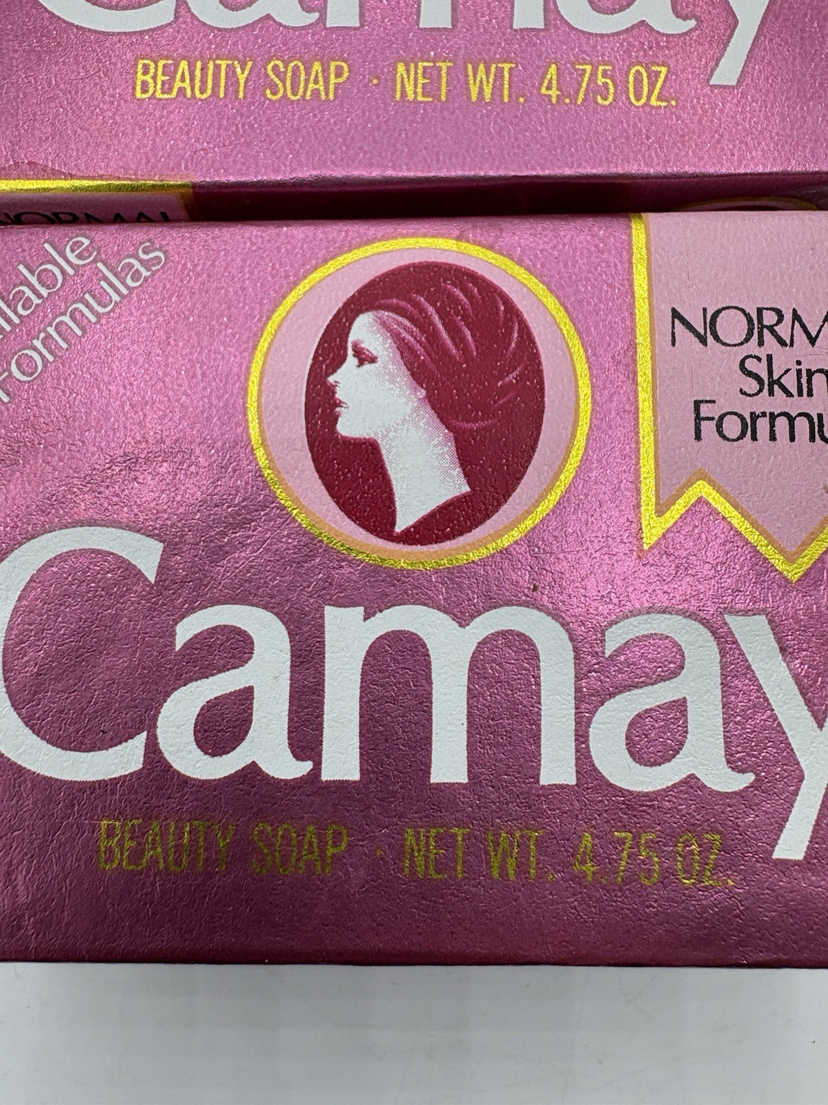 2 Vintage 1983 CAMAY Beauty Soap Bar Normal Skin 4.75 oz Prop Movie NOS