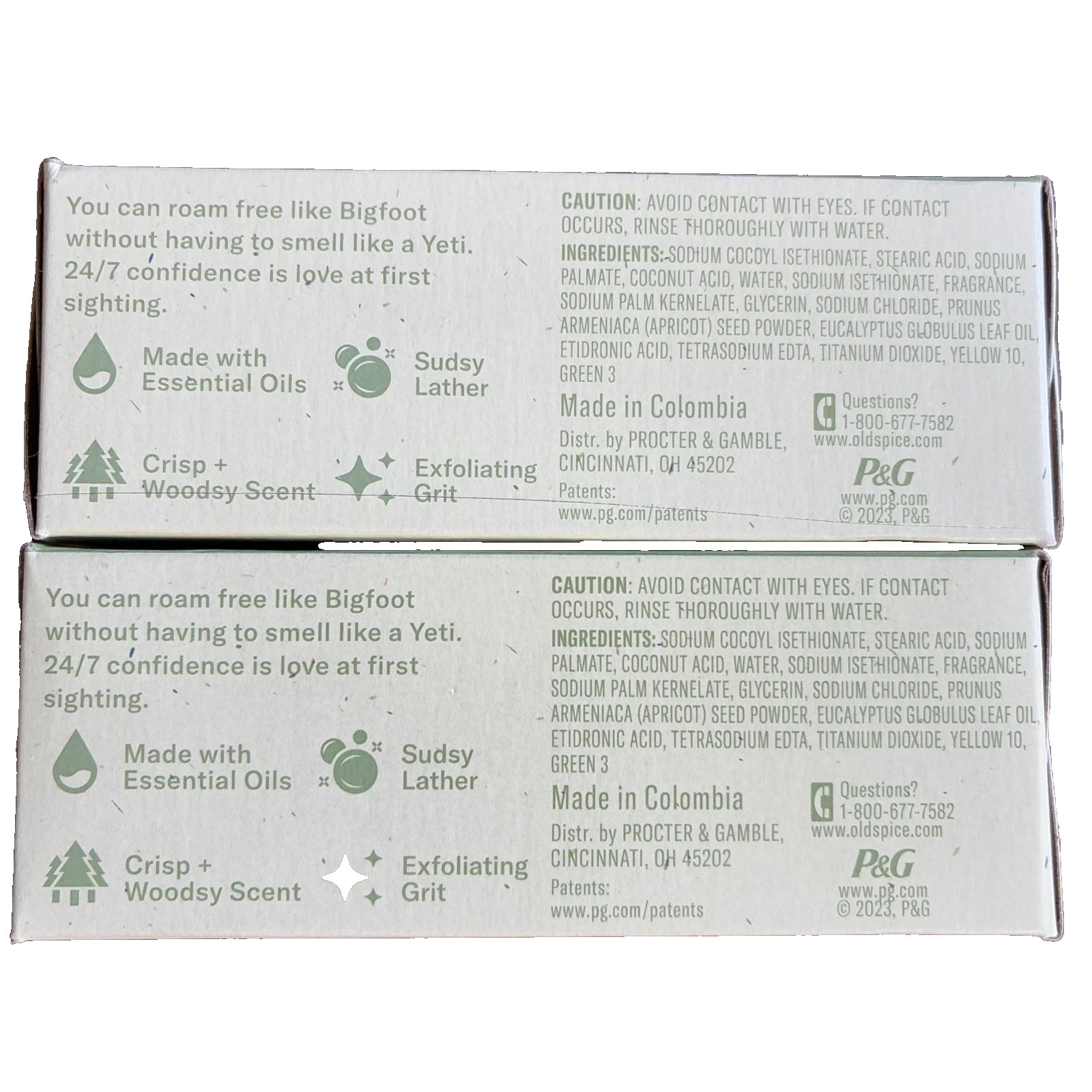 BRAND NEW LOT 2 Old Spice Bar Soap 5oz/141g Off The Grid W/Sandalwood &Aloe Vera