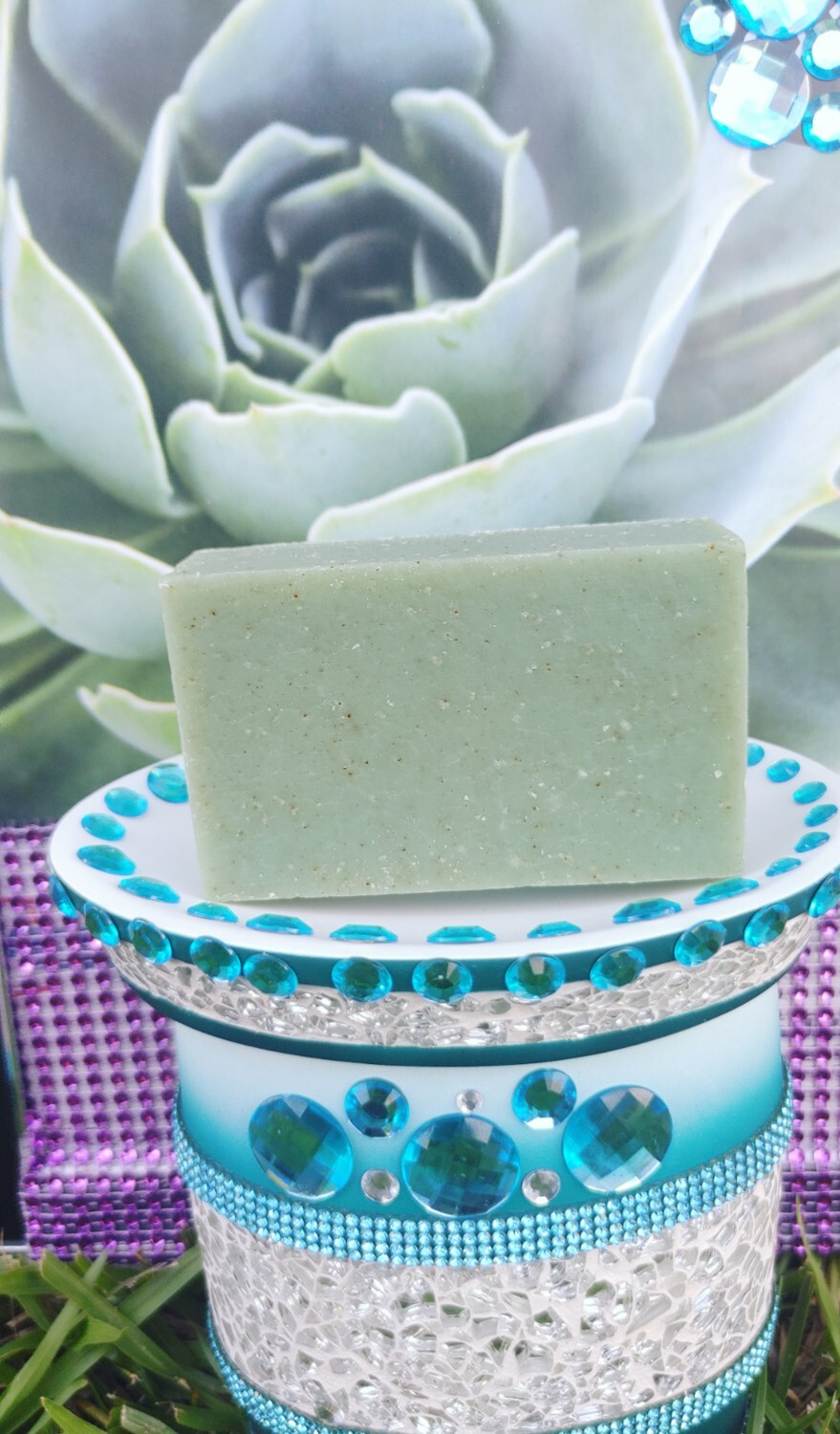  Handmade Organic Thyme Garden Soap Bar by Stargirl Organic 4oz
