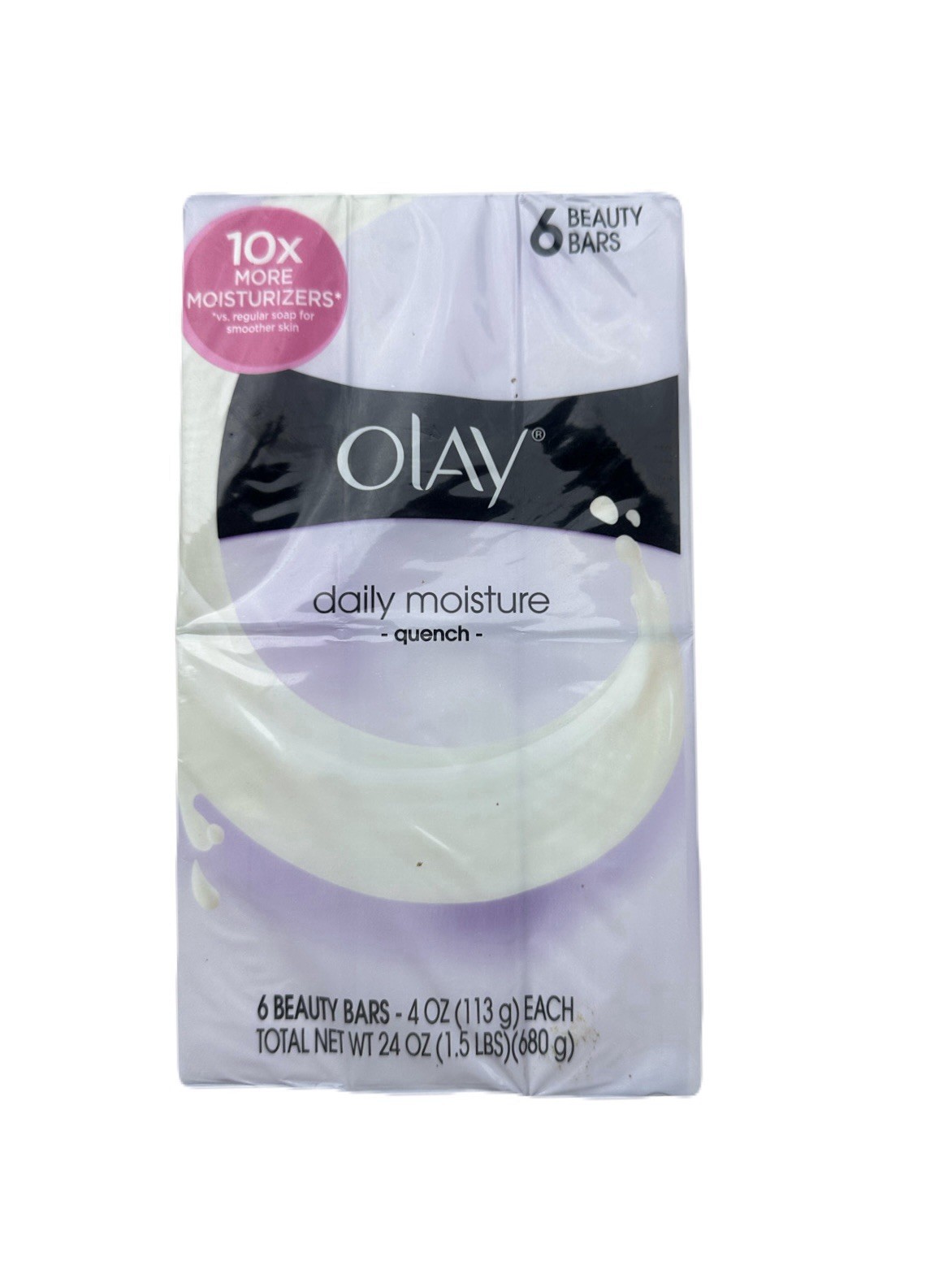 6 Olay Daily Moisture Quench Beauty Bars 4oz New Old Stock Formula Discontinued