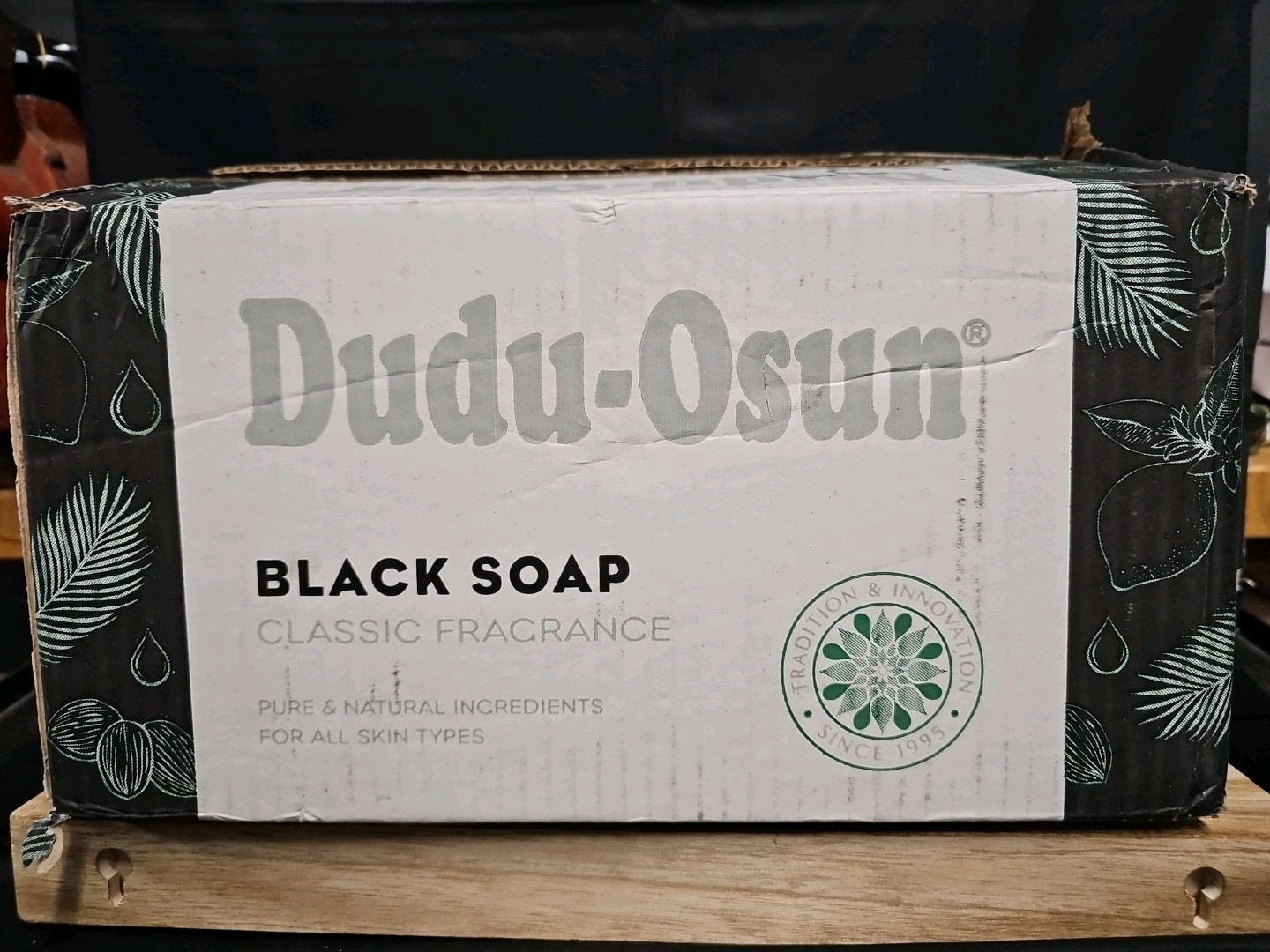 Dudu Osun Classic Fragrance African Black Soap – 48 Count Case Pack