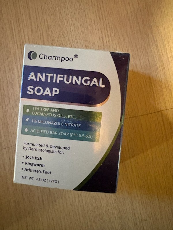 Champoo 4.5 oz. Antifungal Soap Exp 12/15/2027