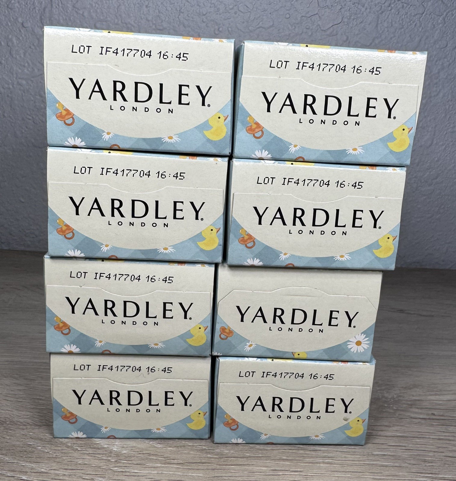 8 Bars – Yardley London Chamomile Nourishing Baby Bar 4 oz With Shea Butter