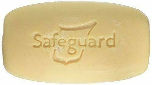 Safeguard Antibacterial Deodorant Soap Bar Eliminates 99% Bacteria Beige 4ct