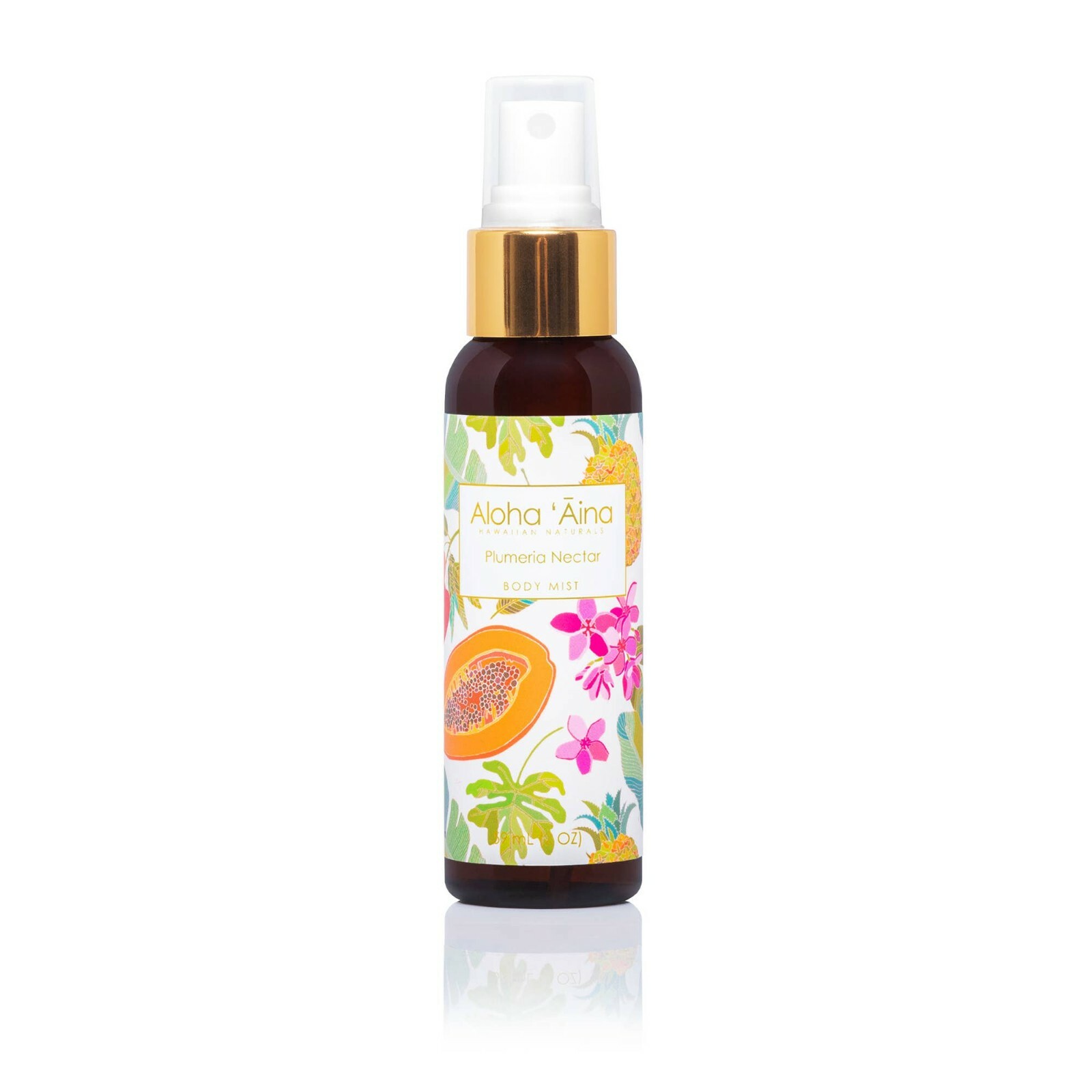 Maui Soap Co Aloha ‘Aina – Plumeria Body Mist 2oz bottle