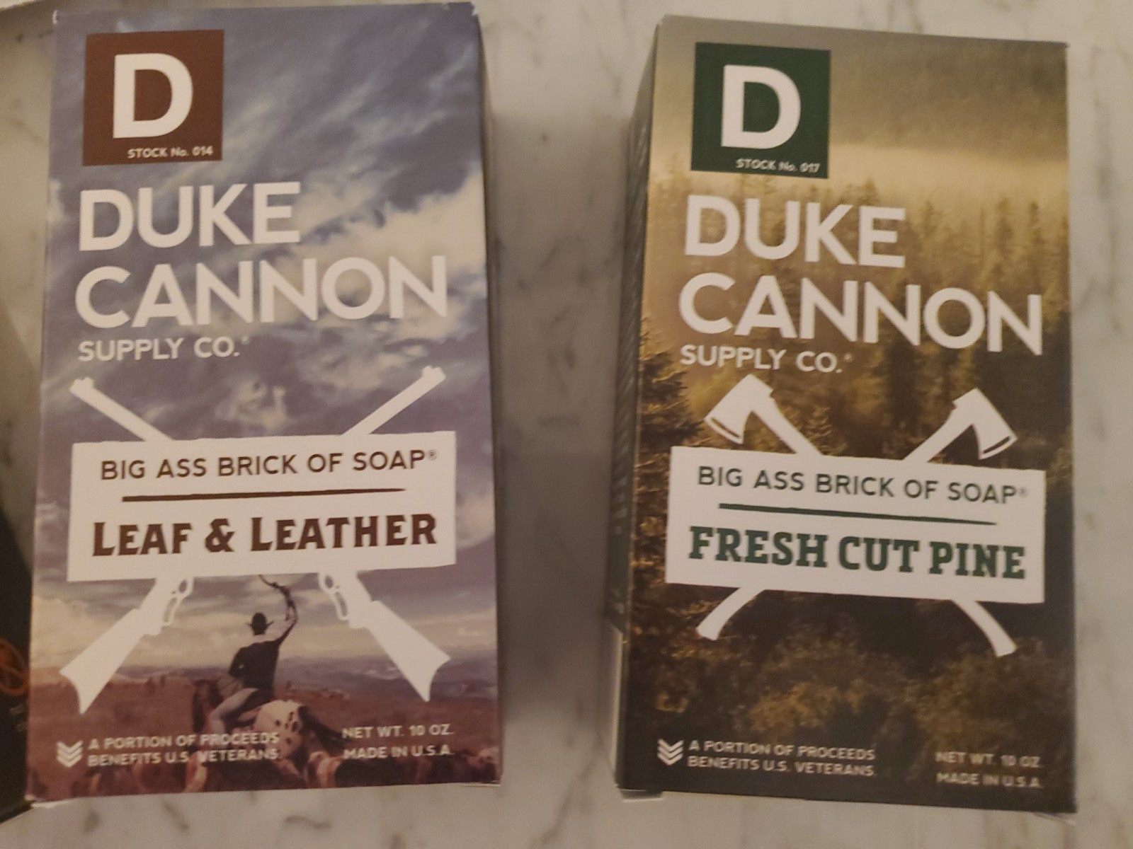 Lot of 4-Duke Cannon Supply Co. Big Ass Brick of Soap Variety Pack Bar Soap-NEW