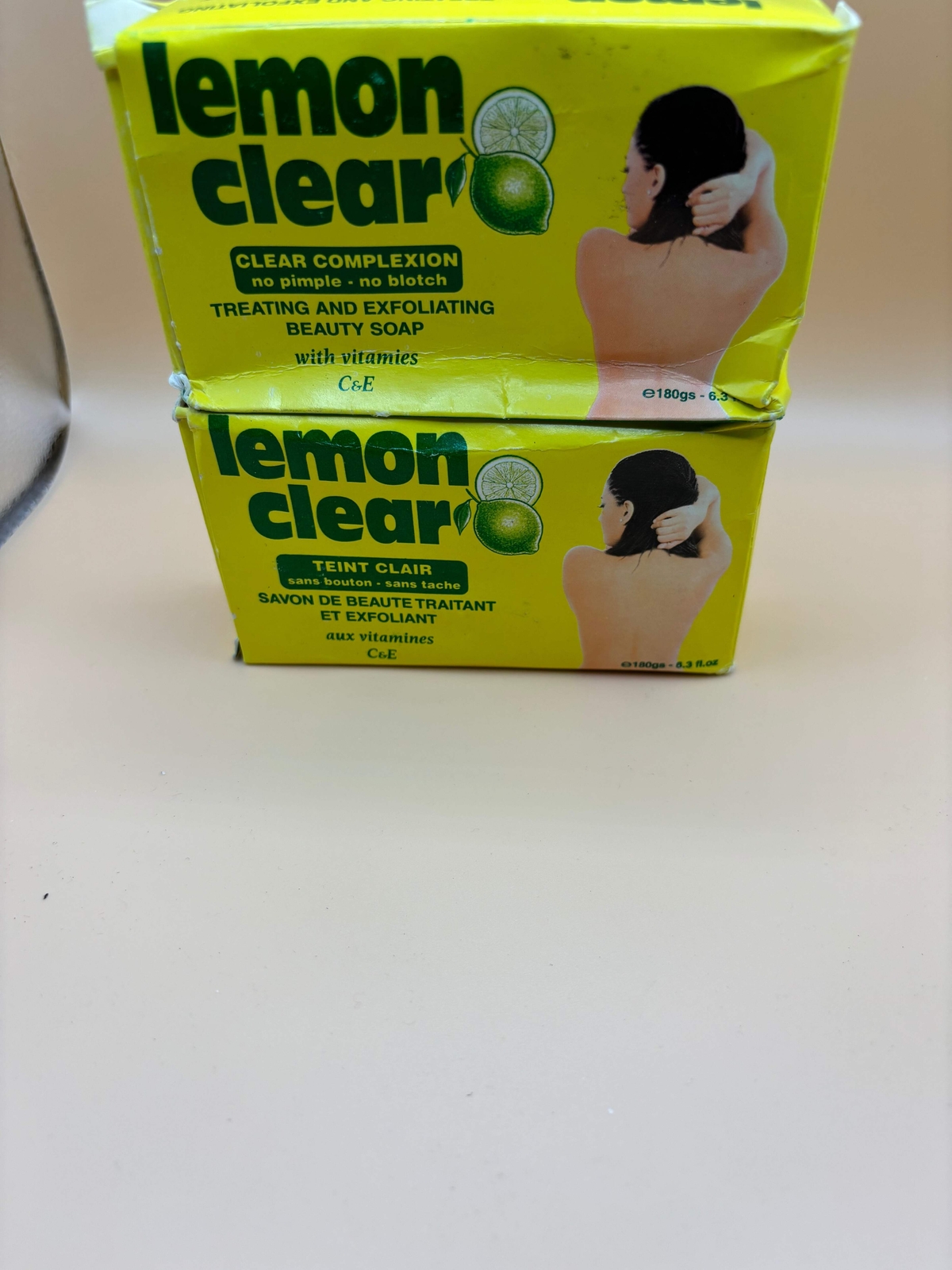 Lemon clear soap