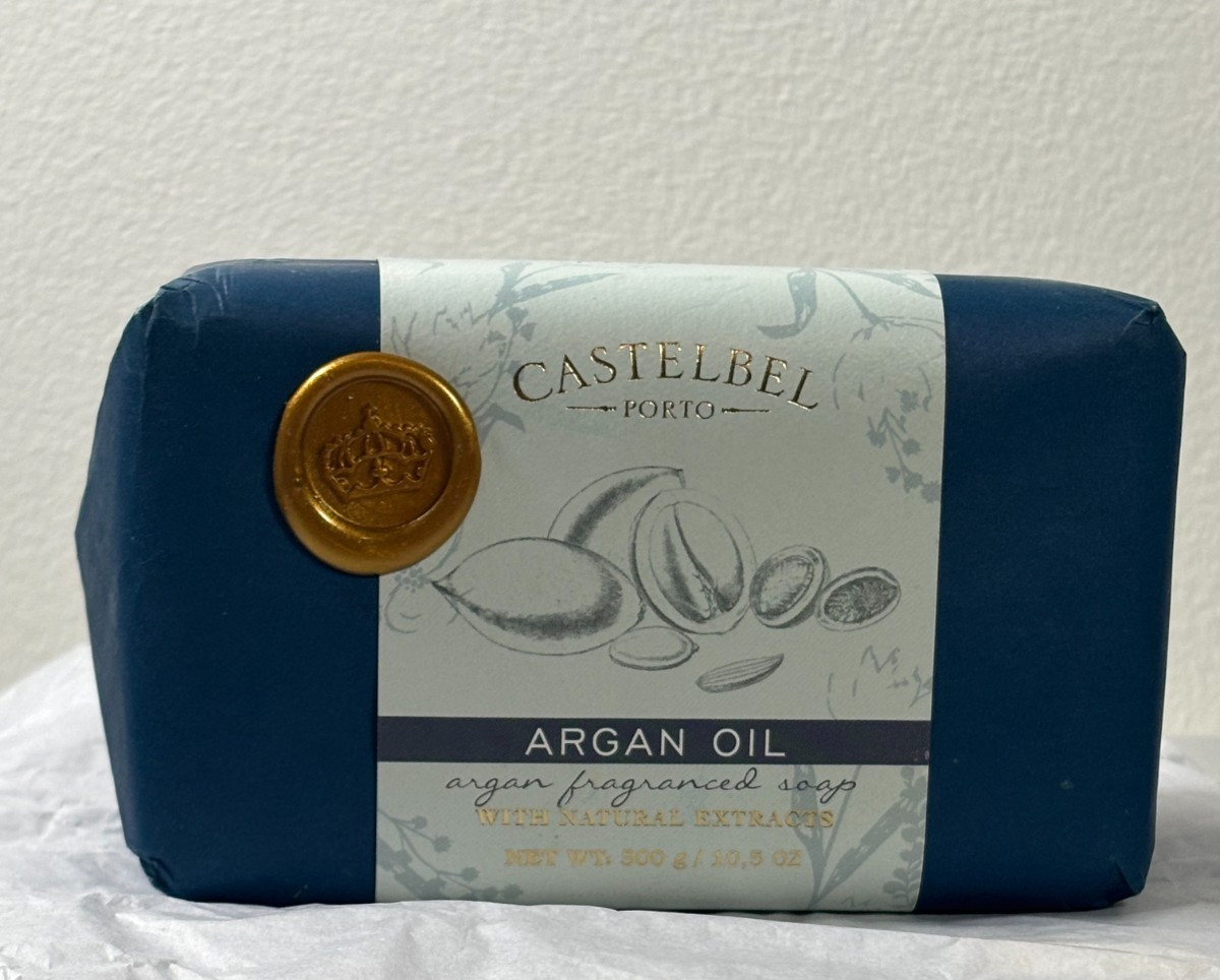 CASTELBEL Porto Argan Oil Bar Soap 10.5 oz Brand New Made in Portugal