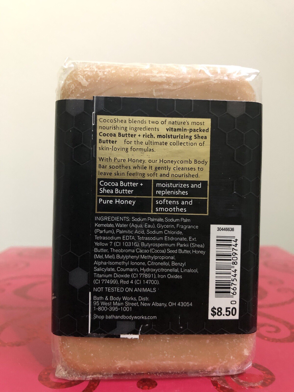 Bath & Body Works COCO SHEA HONEY Honeycomb Body Bar 6 oz VERY Rare RETIRED