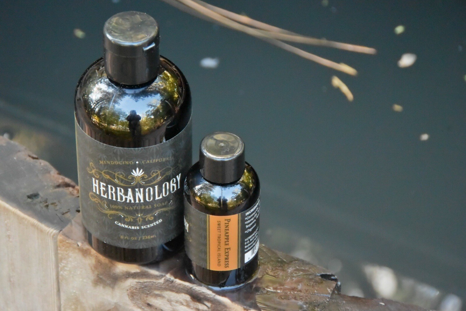 Herbanology 8oz Pineapple Express Organic Liquid Castile All Purpose Soap