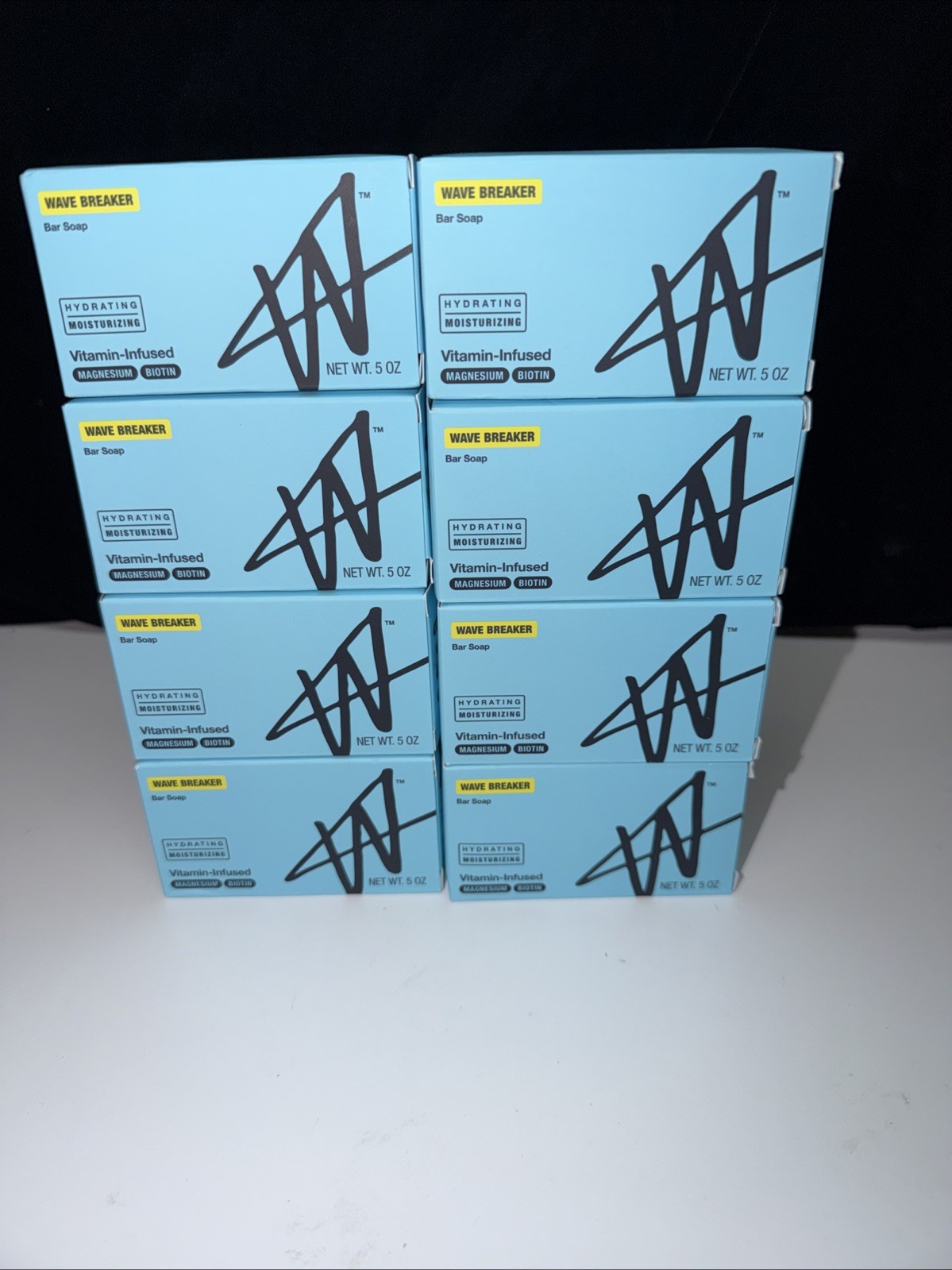 8 PACK–W by Jake Paul WAVE BREAKER Bar Soap Hydrating, Moisturizing