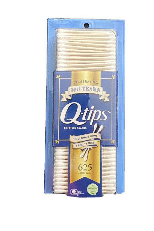 Q-Tips Cotton Swabs, 625 Ct 100% pure cotton