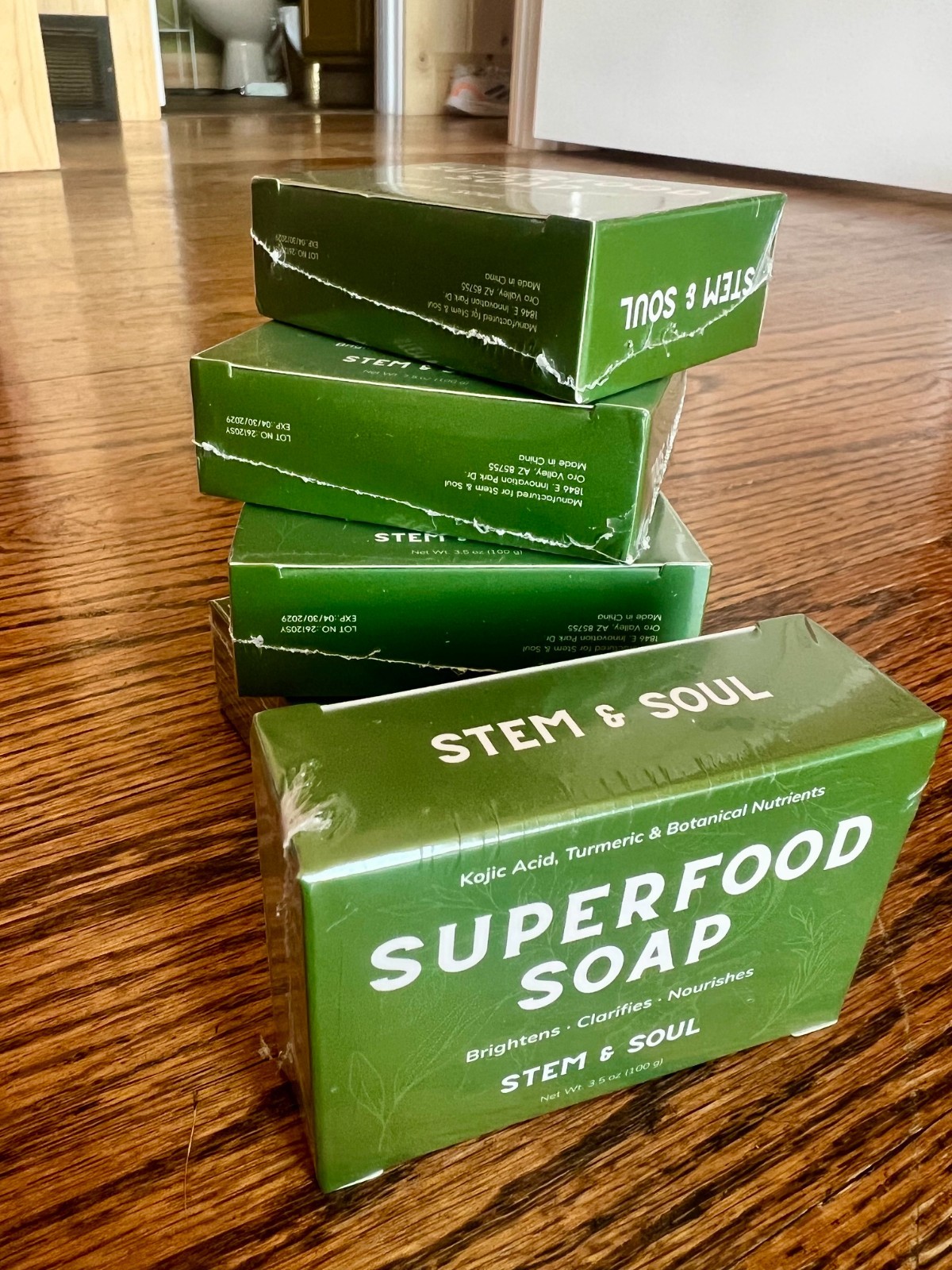 Stem & Soul Superfood Soap Brightening, Clarifying, Nourishing BRAND NEW