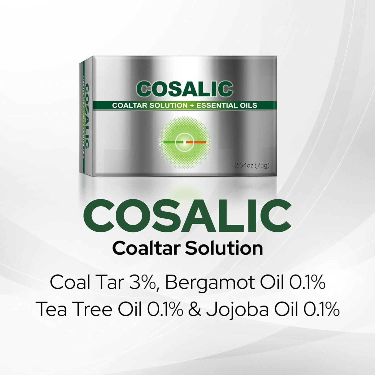 Cosalic Coal Tar Soap – [75gm/2.64oz] (Pack of 6)