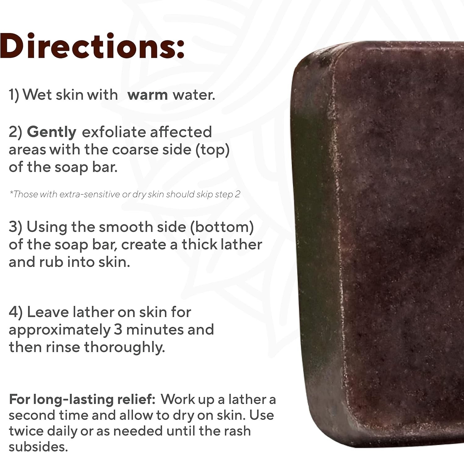 Marie Originals Natural Itch Relief Soap Body & Face Wash, Insect Bites (2 Pack)