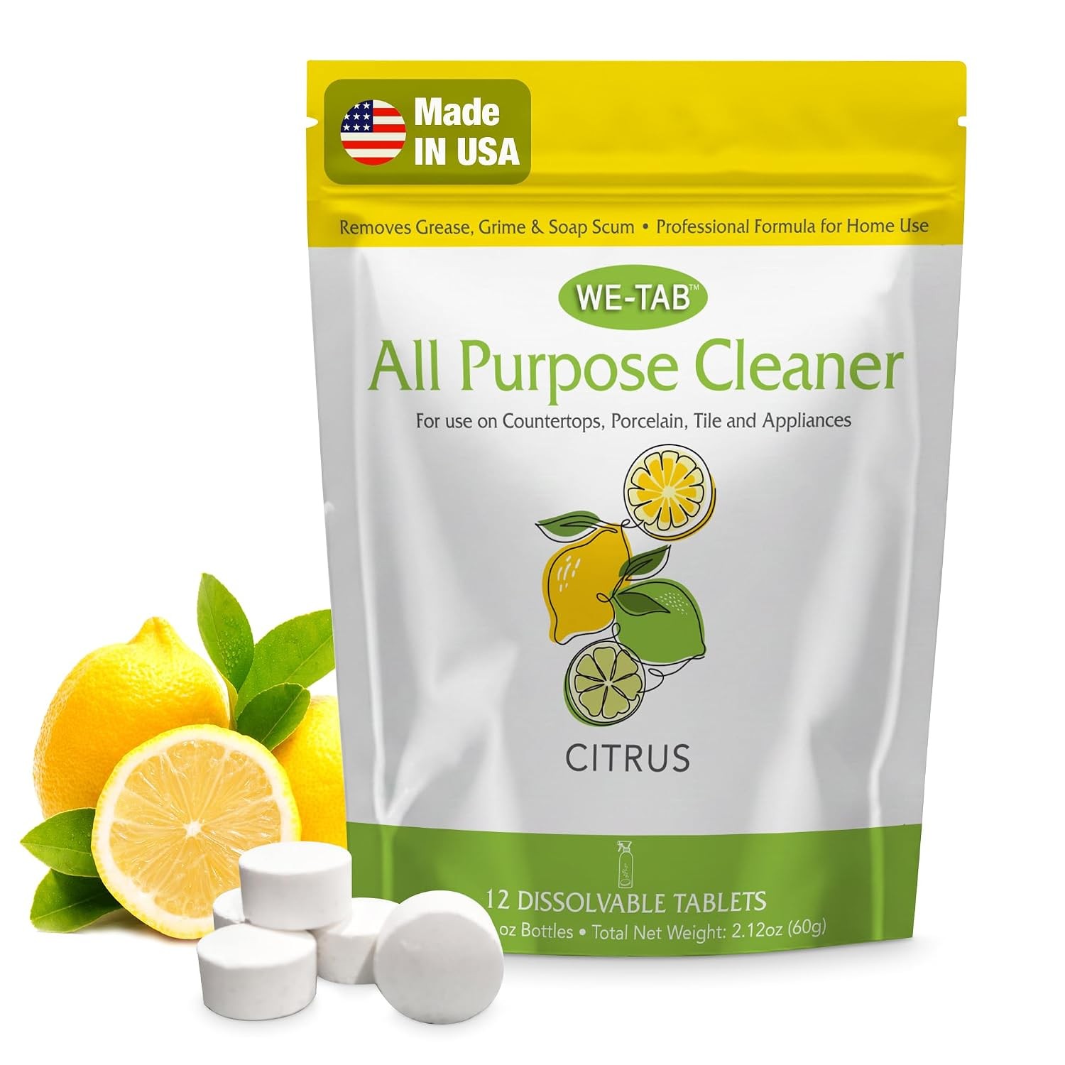 All Purpose Cleaner Concentrate Refill, Multi Surface Clean Refill, Non Toxic
