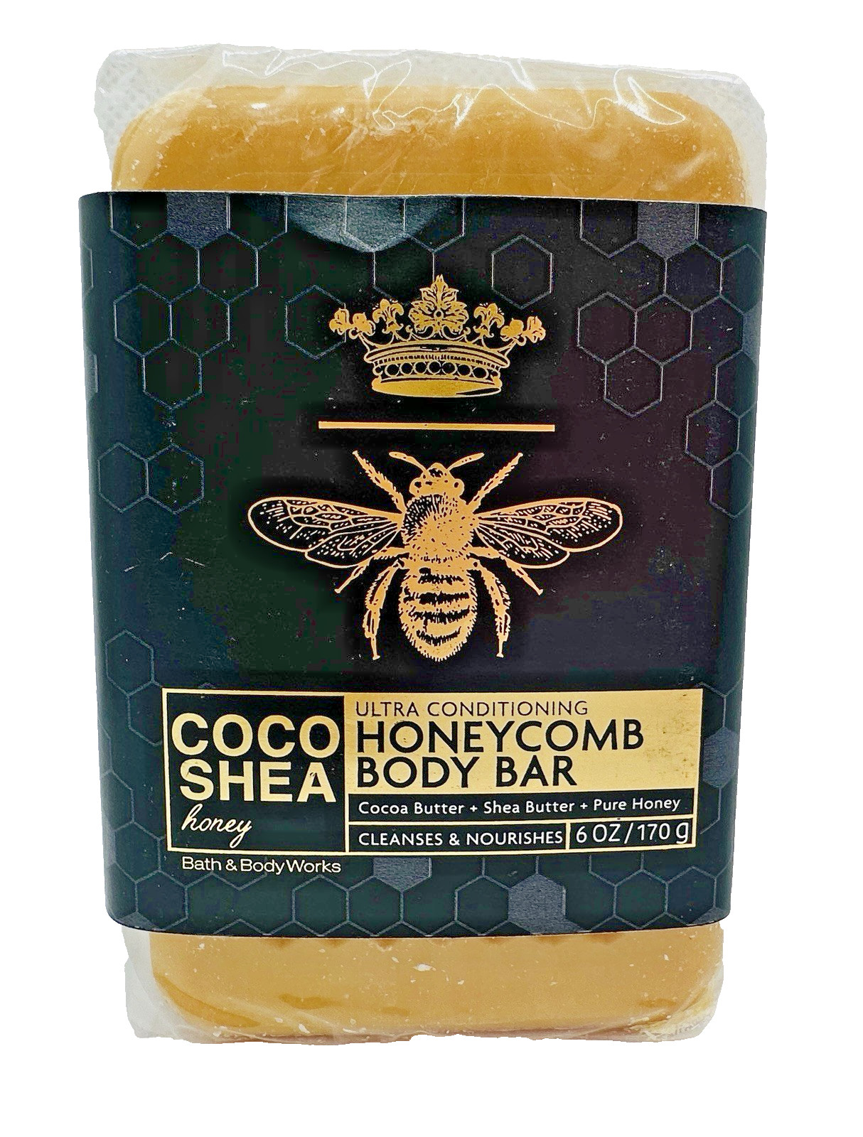 Bath & Body Works Coco Shea Honeycomb Body Bar Soap 6 Oz Sealed