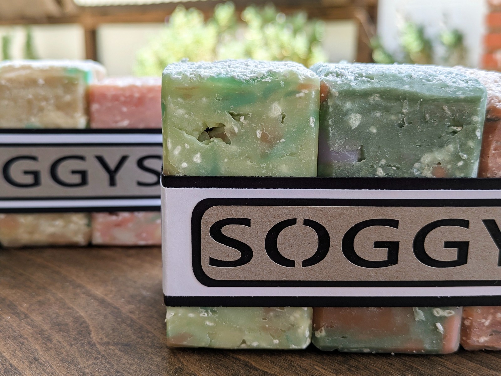 Handmade Soap 6-Bar Set Assorted Reclaimed Blend Surprise Tallow Big Bars Value