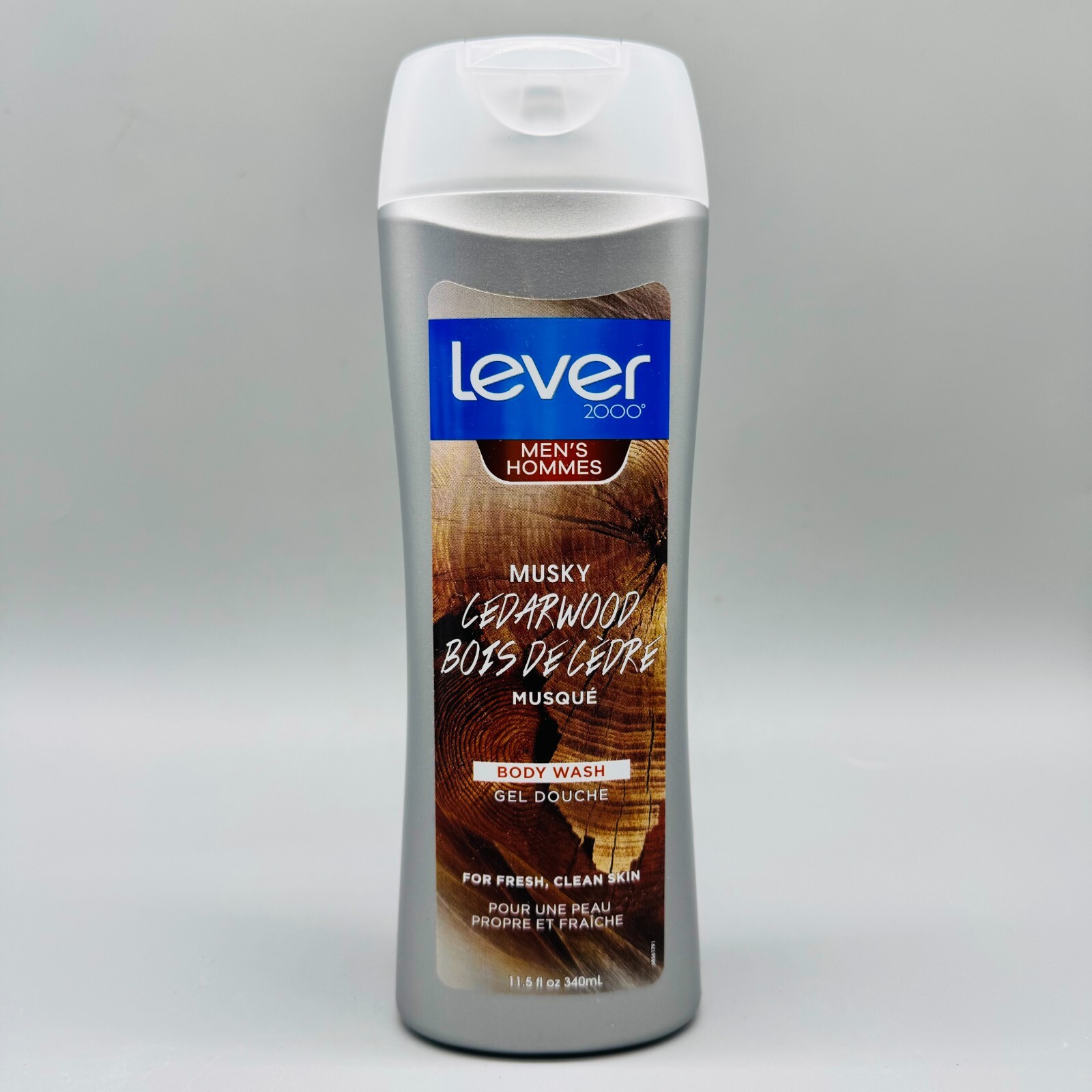 Lever 2000 Musky Cedarwood Body Wash 11.5oz 3PK Fresh Clean Skin Men’ Shower Gel