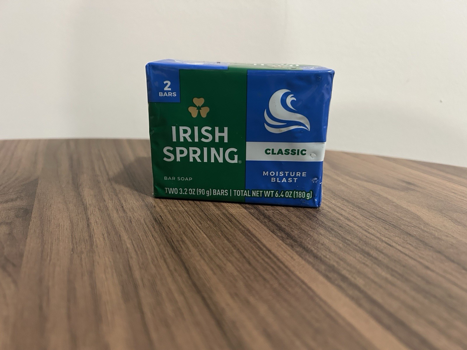 Irish Spring Bar Soap 2 Pack Original Deodorant, Fresh Scent, 3.2 oz Bars