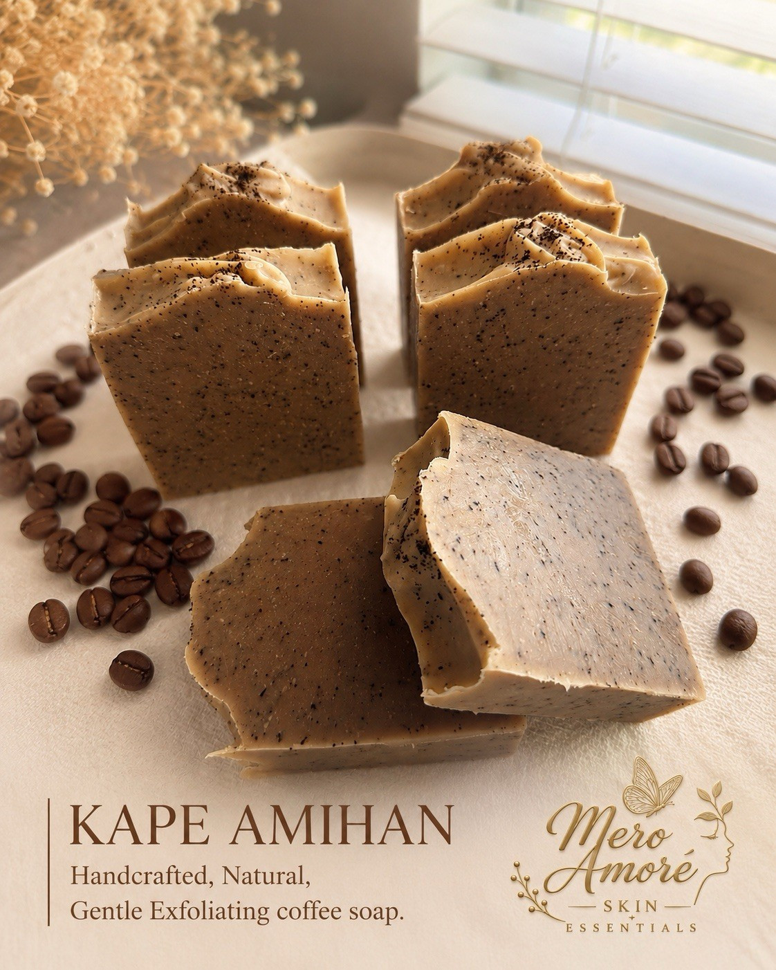 Exfoliating Artisan Soap With Coffee – (SOLD OUT) Re-stocking soon.
