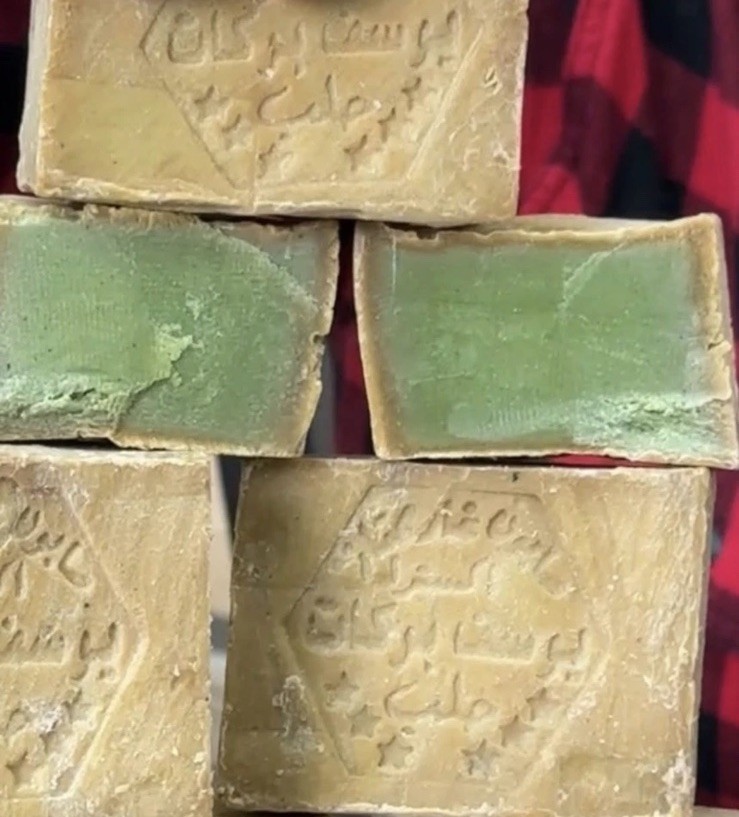 Laurel oil soap Olive Traditional Natural Aleppo-Ghar Best Vegan صابون غار حلبي