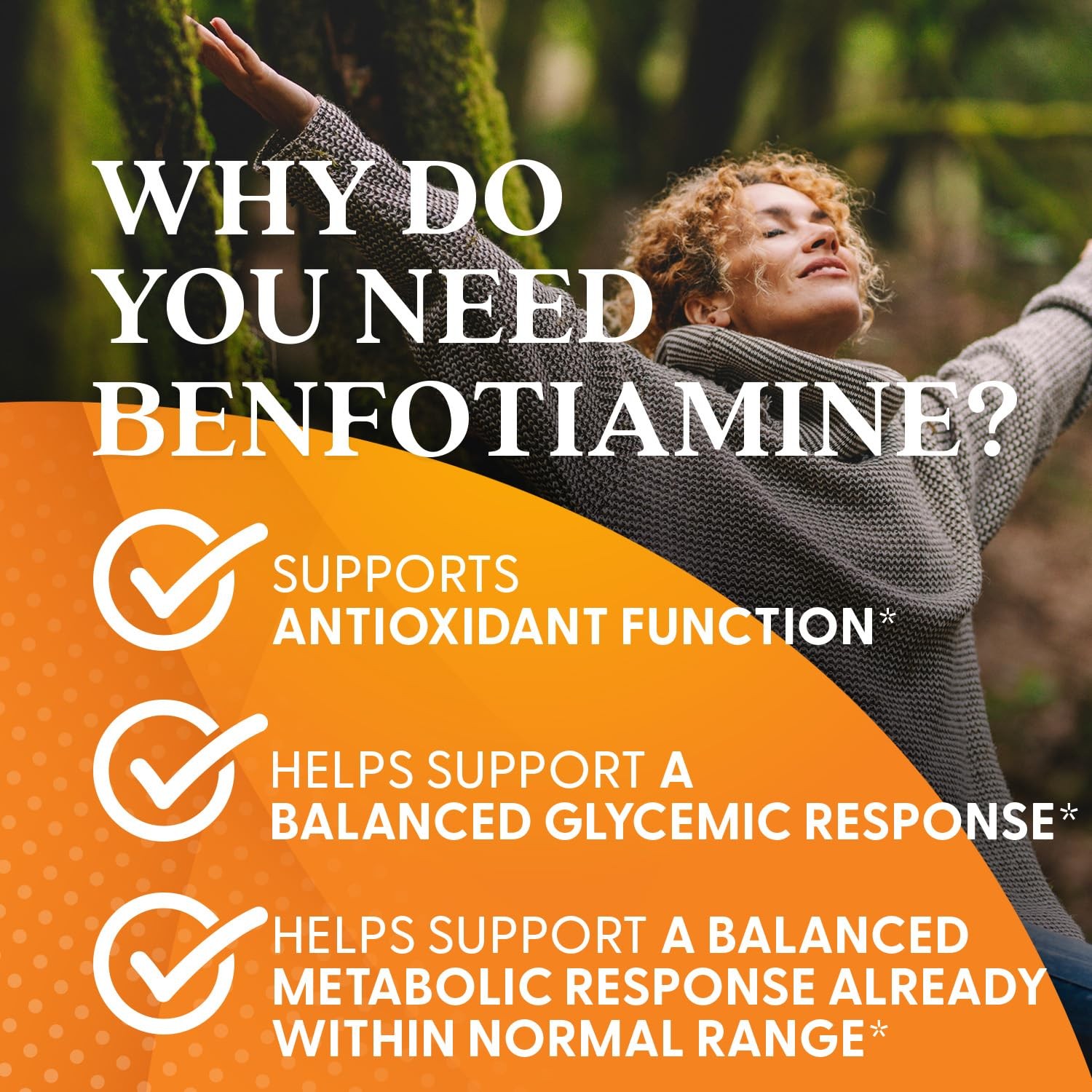 Doctor’s Best Benfotiamine 150mg Supplement 120 Count (Pack of 1), Unflavored