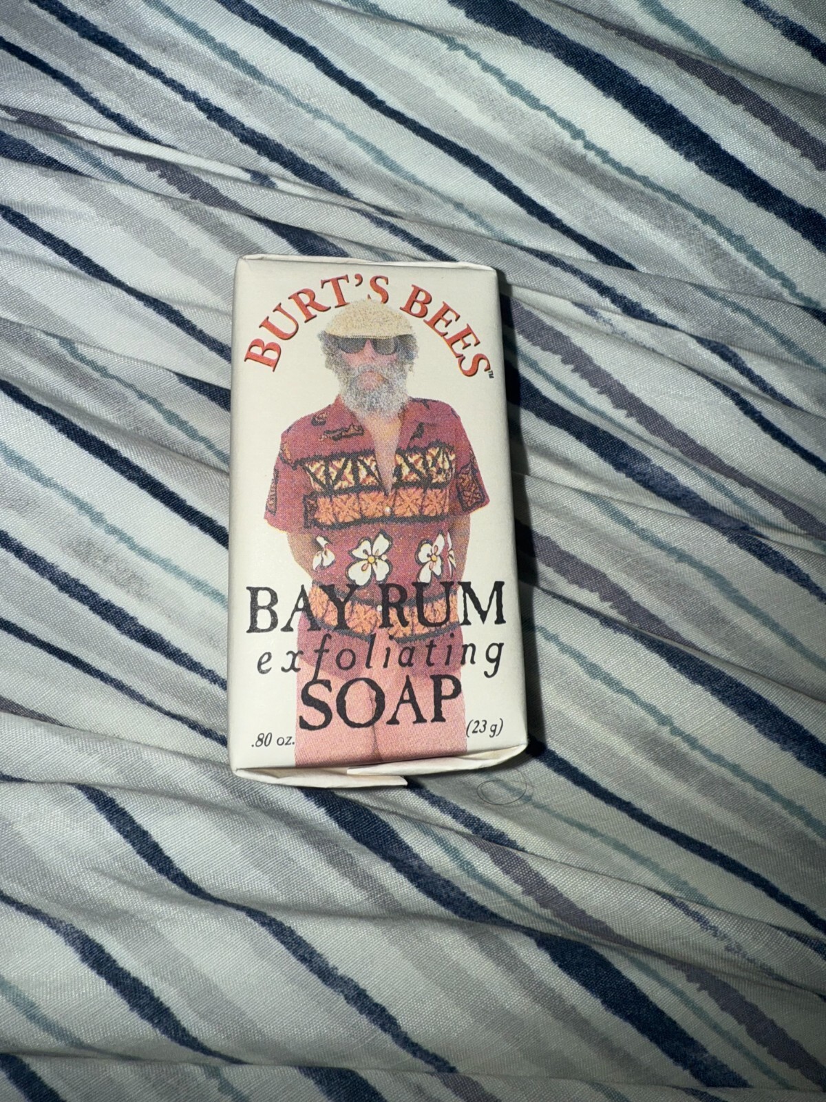 Burt’s Bees Bay Rum Exfoliating Soap .80 oz / 23g Travel Size
