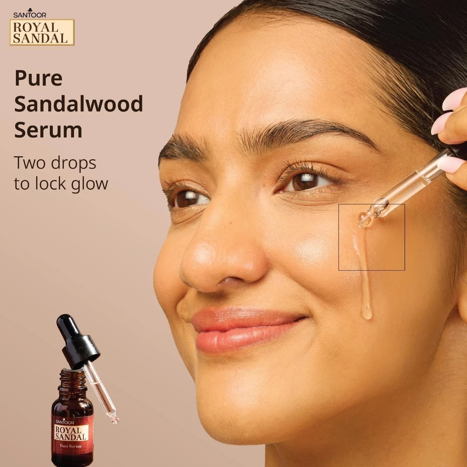 Santoor Royal Sandal Detan Pack 3 Soaps + Free Serum + Free Face Pack