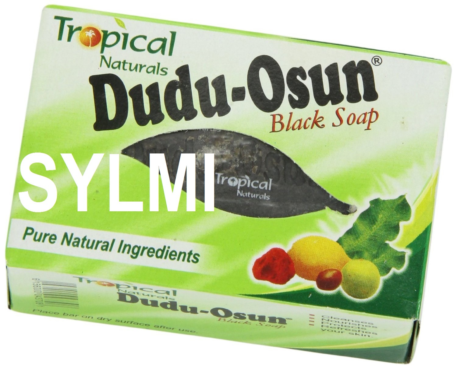 Lot of 24 Bars Pack ORIGINAL Dudu Osun African Black Soap Tropical Rain Forest