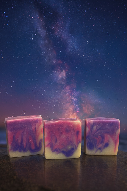 Galaxy Soap – Out of This World Leather Sandalwood & Lemon Handcrafted