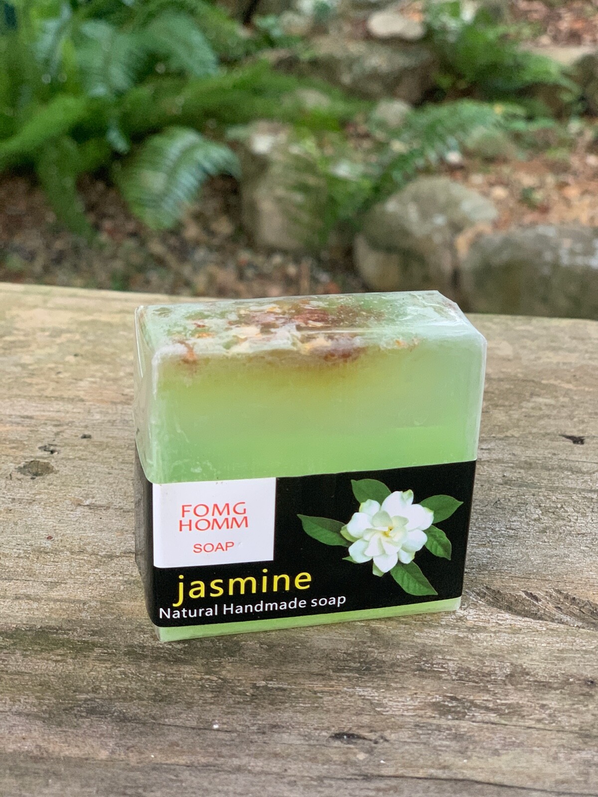 Handmade Natural Glycerin Soap Jasmine, Lily, Guava, Bamboo Charcoal