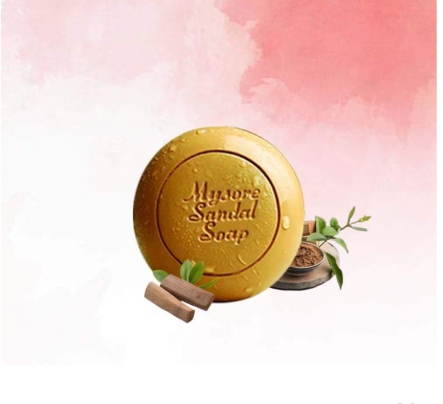 Mysore Sandal Soap, 150g (Pack of 3)