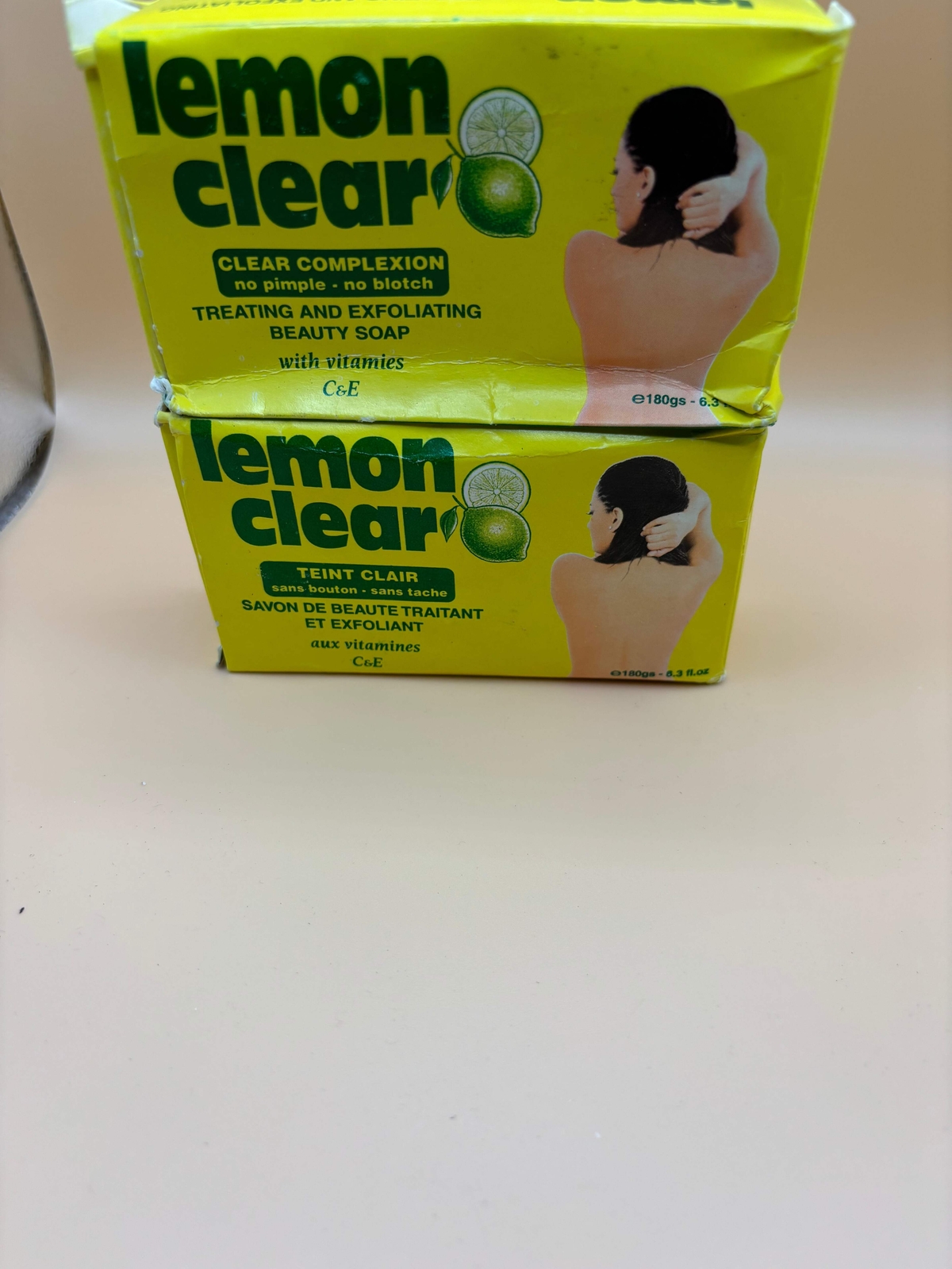 Lemon clear soap