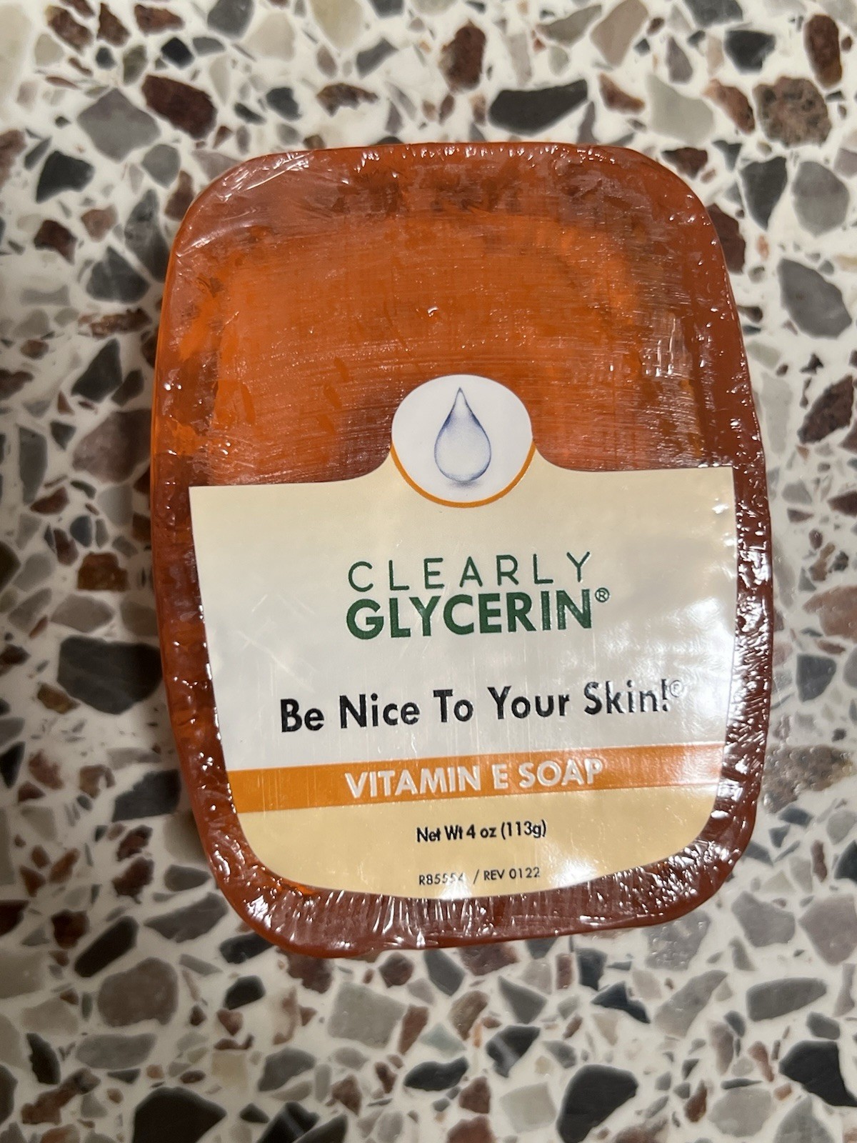 Clearly Glycerin Body Bar Soap 4oz Aloe Vera Vitamin E Honeysuckle set of 3