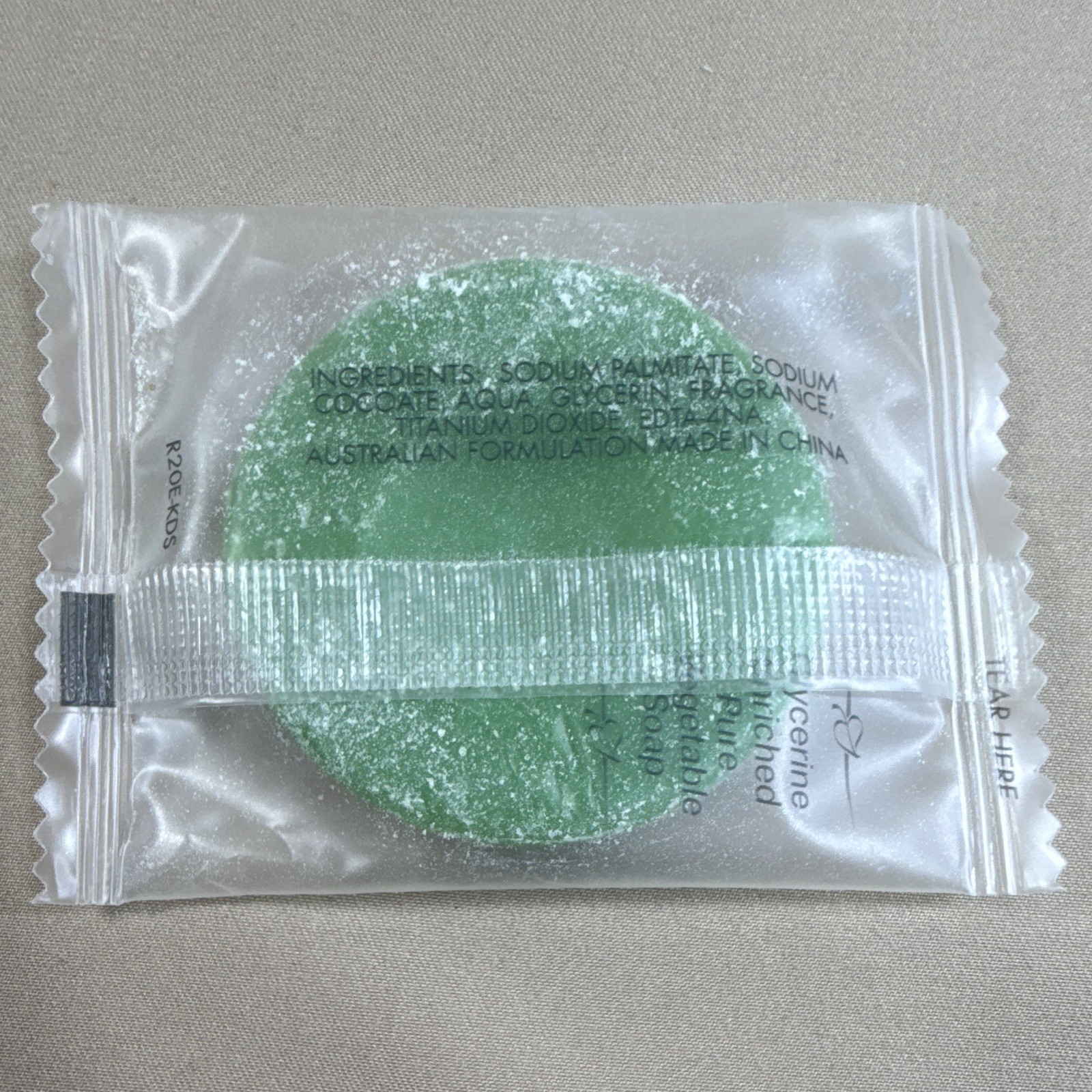 Kudos Spa Green Cleansing Bar Soap Discs Individually Wrapped Multipack Lot of 4