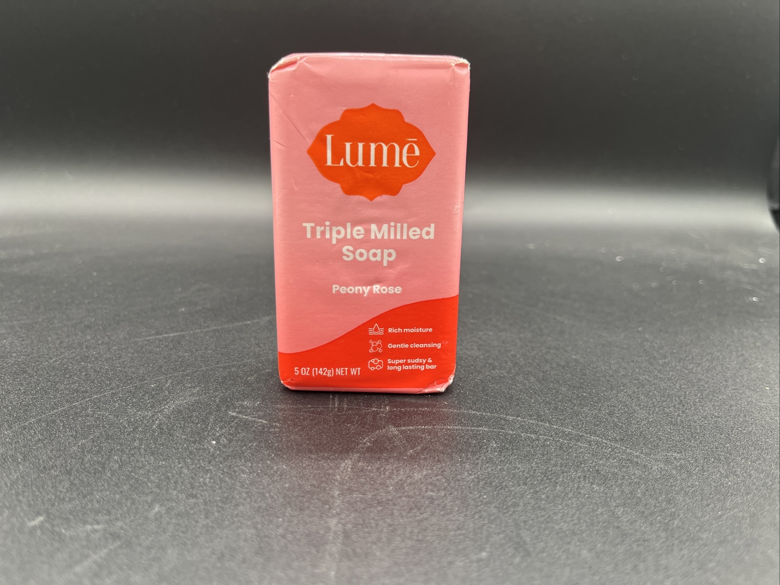 LUME NATURAL SOAP PEONY Rose Full Size 5 OZ