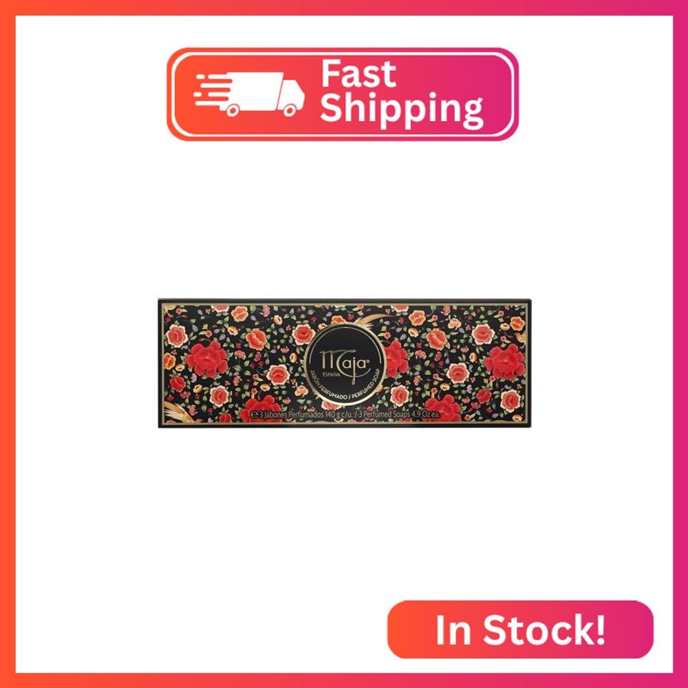 Maja soaps classic set of 3 Soaps140g/ 4.9 Oz Each. The Scent that seduces the w