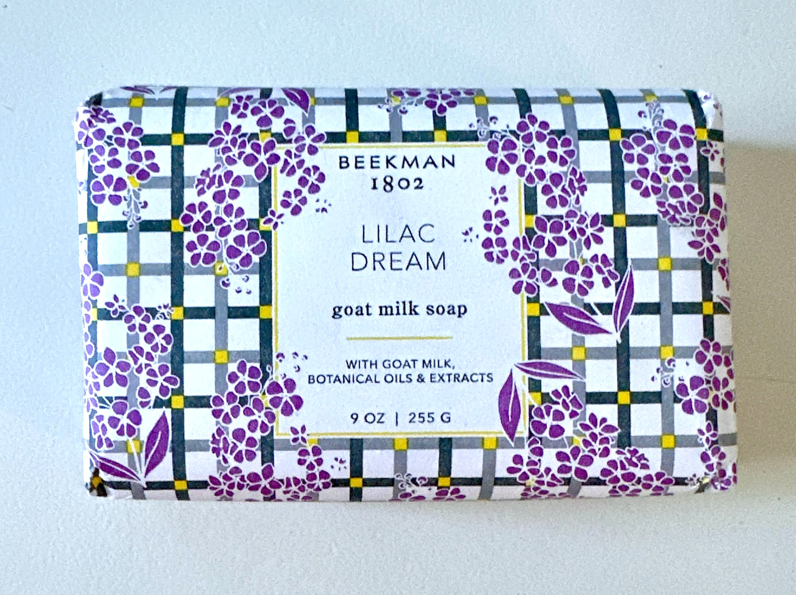 Beekman 1802 Lilac Dream Goat Milk Soap Bar 9 Oz Full Size NEW Sealed