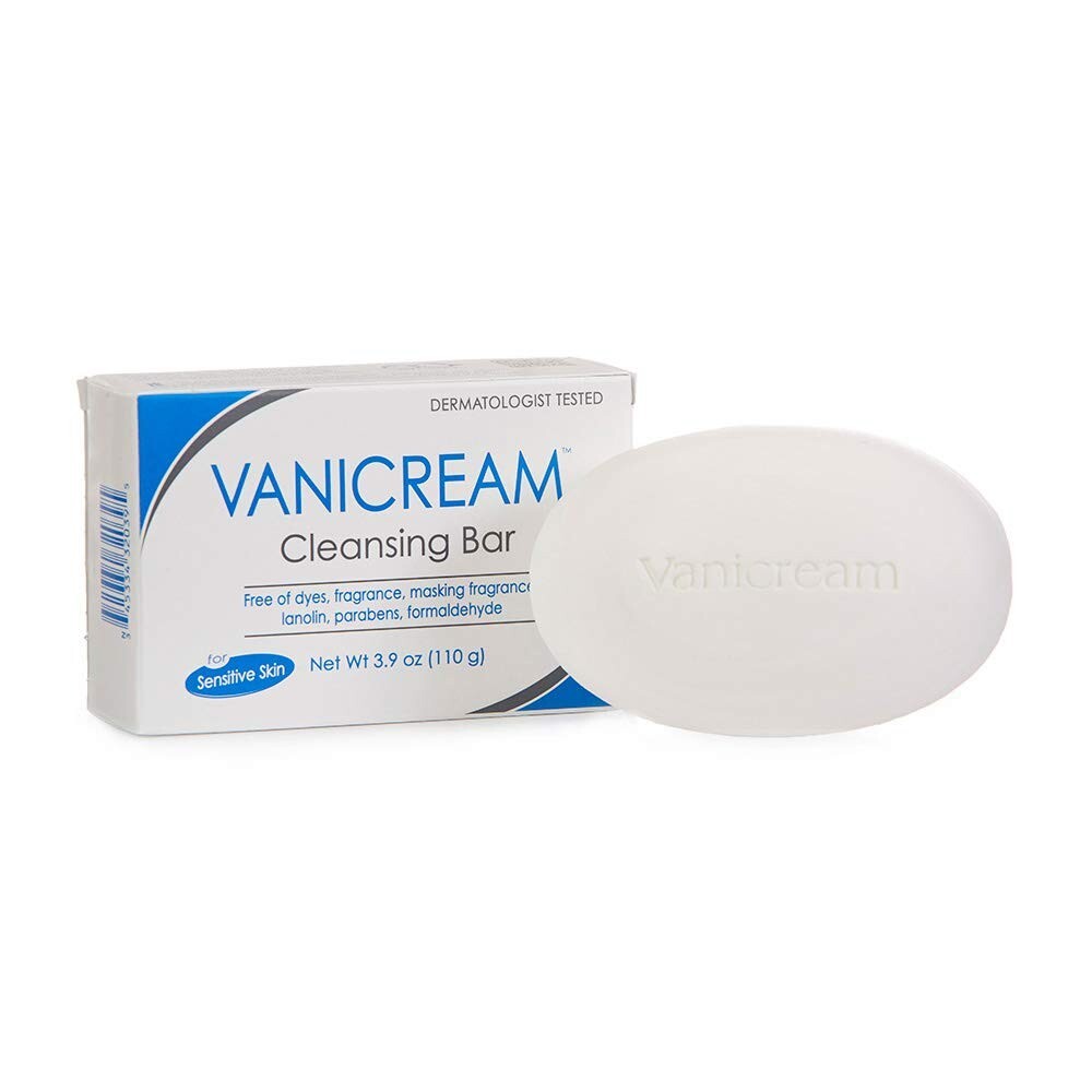 Vanicream Cleansing Bar For Sensitive Skin 3.9 Oz, 4 Pack