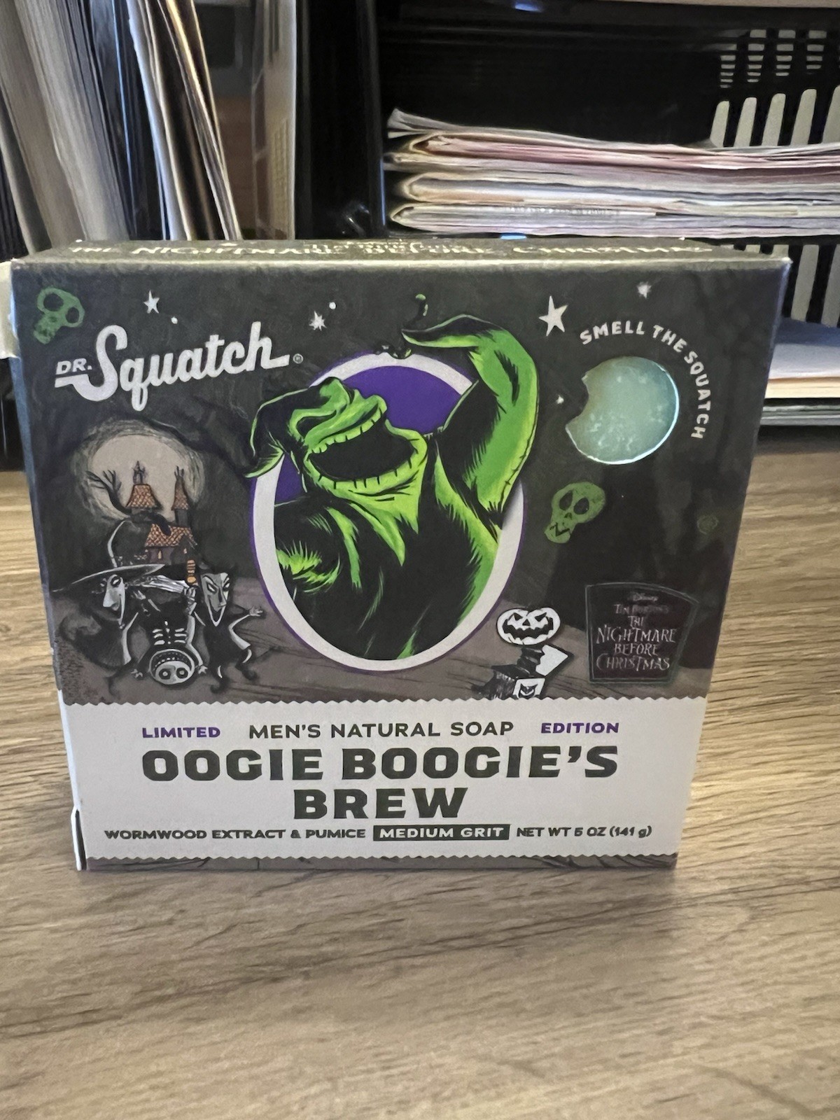 Dr Squatch Disney Tim Burton Nightmare Before Christmas Oggie Boogie’s Brew Soap
