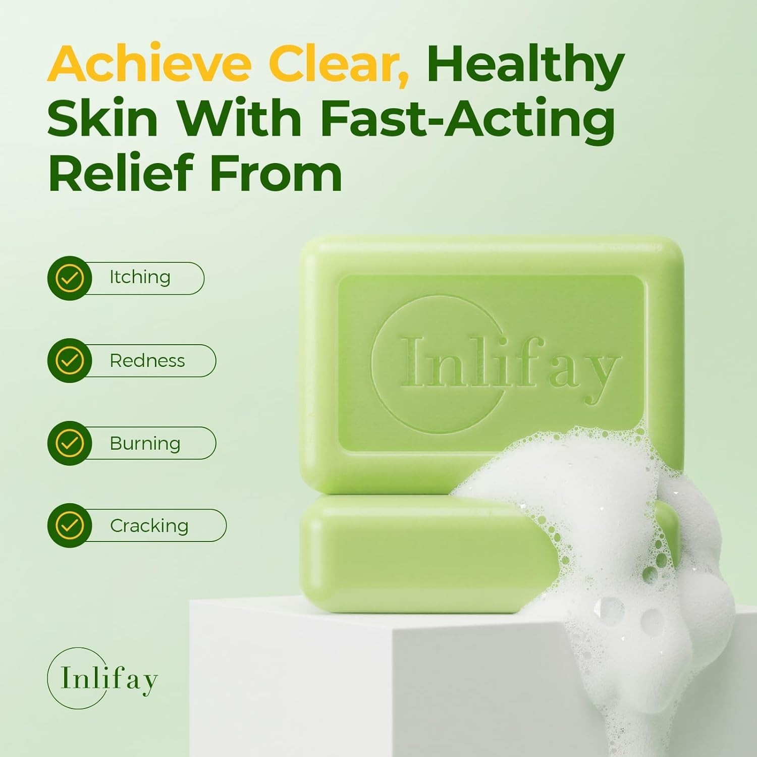 Antifungal Soap Bar for Men: Anti Fungal Skin Soap for Athlete’s Foot, Jock I…