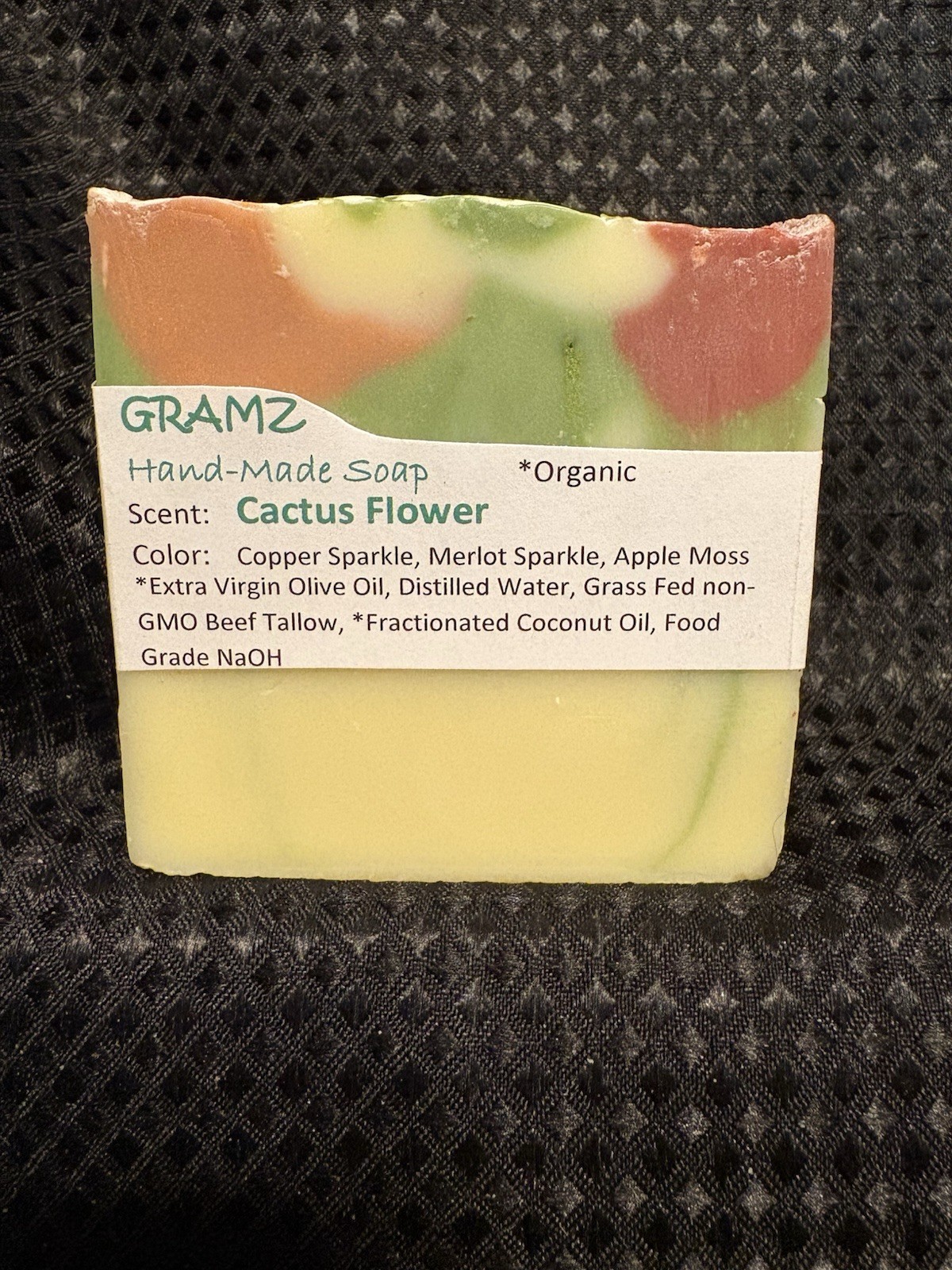 Grass Fed Beef Tallow Soap – Hand-Made Bar or Sample Size – Mostly Organic